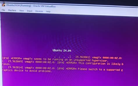 System Installation Unsupported Hypervisor Ask Ubuntu