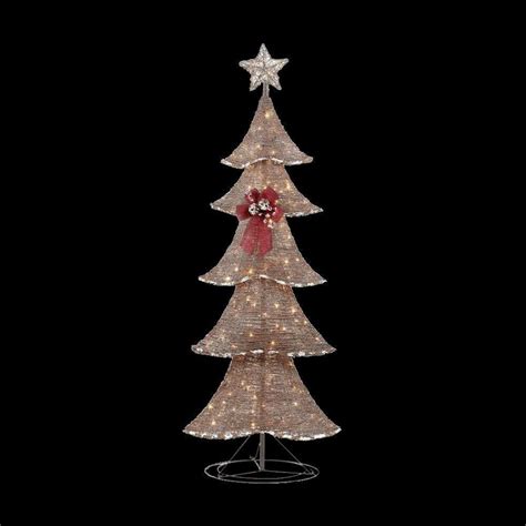 Home Accents Holiday Ft Pre Lit Led Bare Branch Tree With Multi