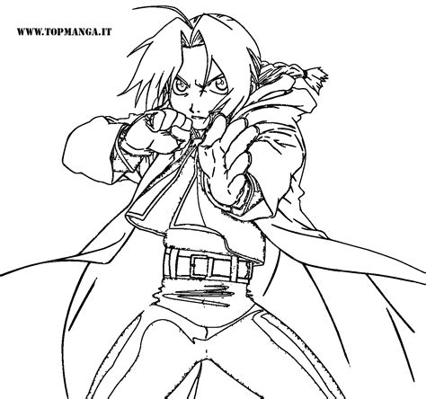 Full Metal Alchemist Coloring Pages Coloring Pages