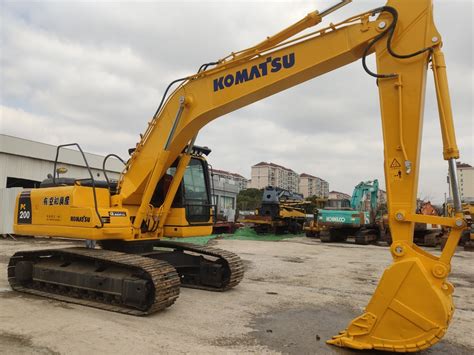 Used Komatsu Excavator Pc Komatsu Digger Secondhand T