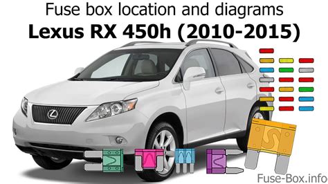 Fuse Box Location And Diagrams Lexus Rx450h 2010 2015 Youtube