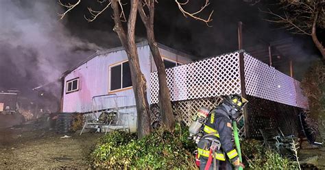 Truckee Meadows Fire Crews Knock Down Mobile Home Fire Flipboard