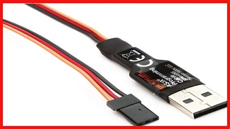 Spektrum Txrx Usb Programming Cable Youtube