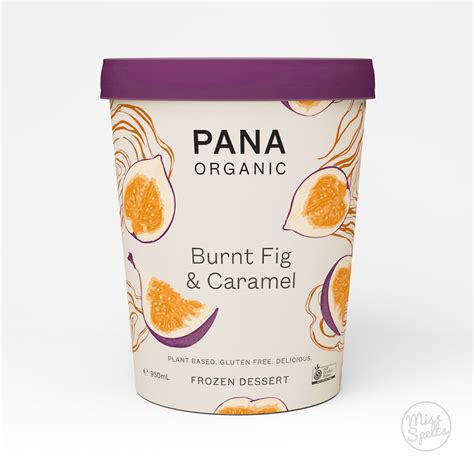 Pana Organic Frozen Dessert Burnt Fig Caramel Tub Ml Miss Spelt