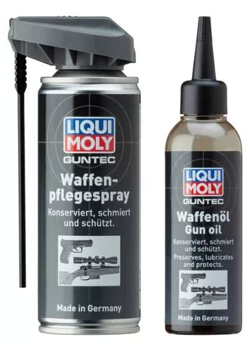 Liqui Moly Guntec Weapon Care Spray Guntec Weapon Oil Parcelamento Sem Juros