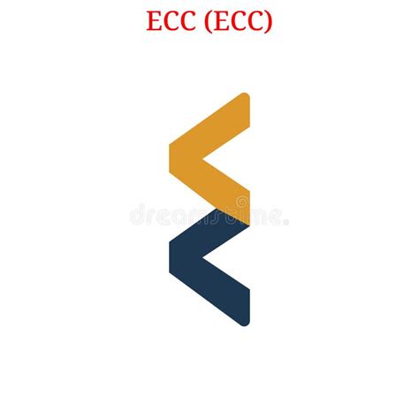 Vector ECC ECC logo stock vector. Illustration of business - 110694360