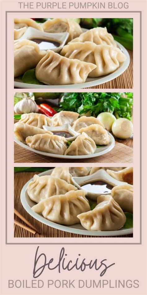 Easy Chinese Boiled Pork Dumplings For Chinese New Year