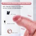 Wildolo 8 3 APP Controlled Realistic Silicone Dildo Vibrator Smart