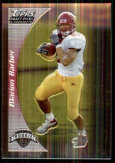 2005 Topps Draft Picks And Prospects Chrome Marion Barber 148 EBay