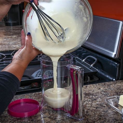 Pancake Batter Dispenser Perfect Baking Tool For Cupcakes Waffles