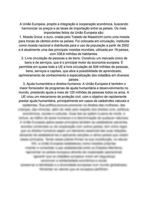 SOLUTION Uni O Europeia Forma O Da Ue Zona Do Euro A Uni O Europeia A