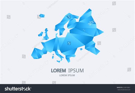 Abstract Europe Logo Vector Logotype Design Stock Vector (Royalty Free ...