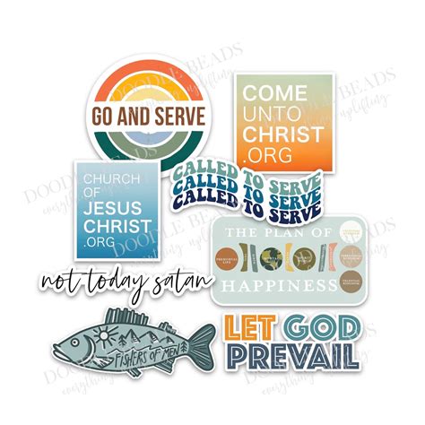 Lds Missionary Stickers Missionary Ts For Elders Sister Etsy