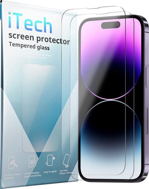 Iphone Pro Max Screenprotector Tempered Gehard Glas Stuks Bol