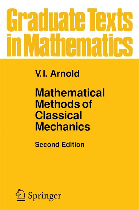 Mathematical Methods Of Classical Mechanics SpringerLink, 44% OFF