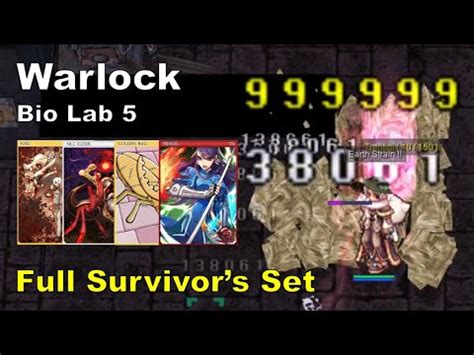 BB IRO Warlock Bio Lab 5 Full Survivor S Set With Gears Review