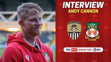 Interview Andy Cannon After Notts County Youtube