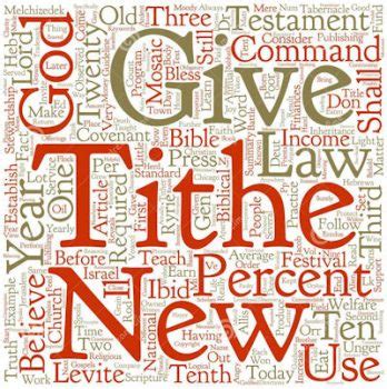 Are Christians Required to Tithe? - The Outlaw Bible Student