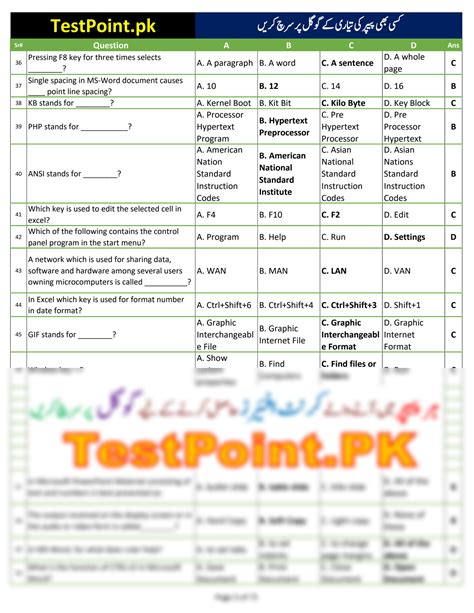 Solution Mcqs By Testpoint Pk Part Studypool