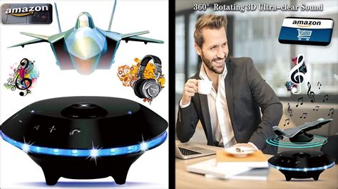 Ruixinda Magnetic Levitating Speaker Of Aircraft Modelmaglev Floating Speaker 360°rotation