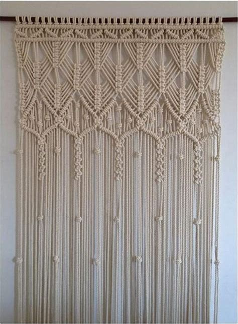 Diy Macrame Curtain 5 Easy Steps