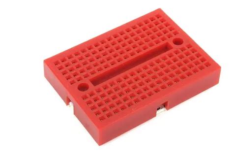 Mini Protoboard Puntos Color Rojo Breadboard Syb Mercadolibre