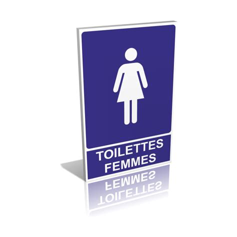 Panneau Toilettes Femmes Signalétique Information