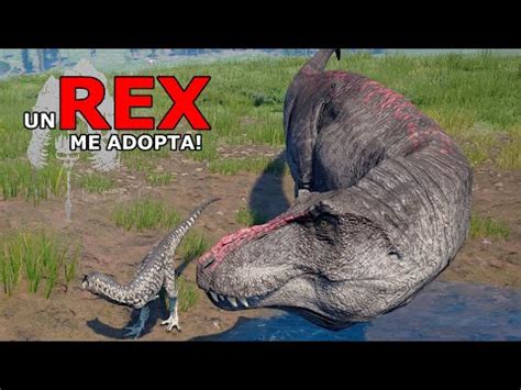 UN TIRANOSAURUS REX ADOPTA A CRIA CARNOTAURUS Tengo Un Padre