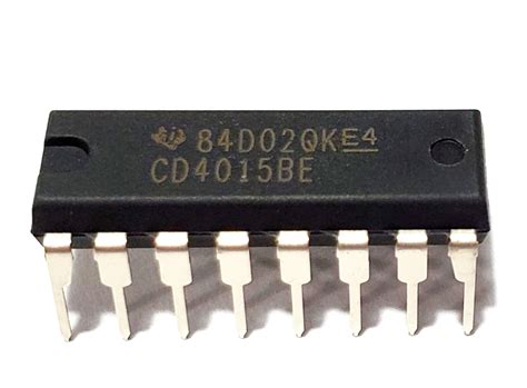 Cd4015be Cd4015 Cmos Cmos Dual 4 Stage Static Shift Register — Juried