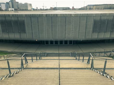 Velodrom Berlin, an interesting structure underground