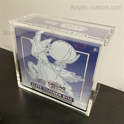 Pokemon ETB Protective Case Magnetic Acrylic Box