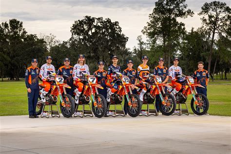 Red Bull Ktm Factory Racing Team Announces Five Rider Lineup For 2023