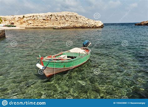 Paisaje Hermoso De Polignano Una Yegua Ciudad En La Provincia De Bari