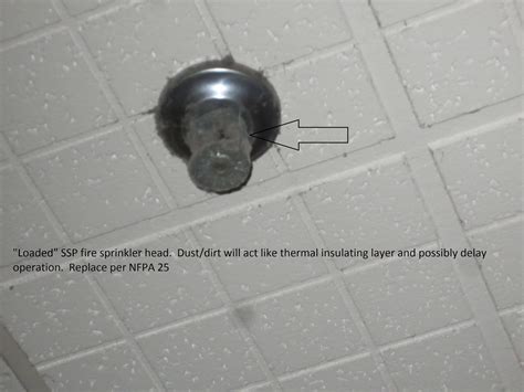 Fire Protection Deficiencies: Loaded Fire Sprinkler Heads