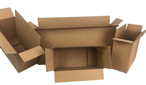 Kartons Versand Paket Falt Karton Verpackung Schachtel Box