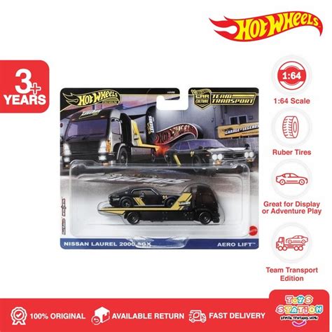 Jual Hot Wheels Premium Team Transport Nissan Laurel 2000 SGX Aero Lift Lagend Tour Shopee