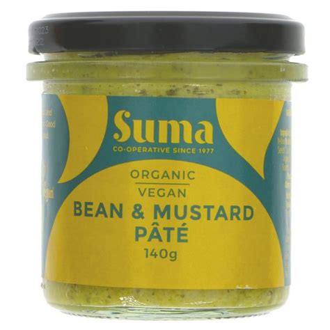 Organic Vegan Bean Mustard Pate Harriet S Of Hove