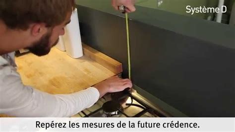 Fixer Une Cr Dence Alu Inox Dans La Cuisine Youtube