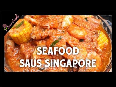 Udang Cumi Seafood Saus Pedas Singapore Aneka Olahan Seafood YouTube