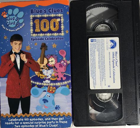 Blue S Clues Th Episode Celebration Blues Clues Nick Jr Vhs