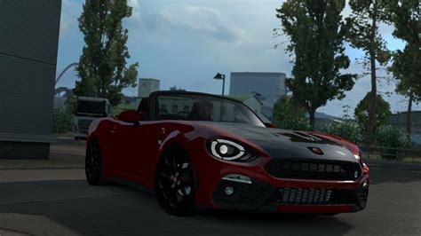 ETS2 Fiat Abarth 124 Spider V1R10 1 35 X Haulin Ats Ets2 Mods