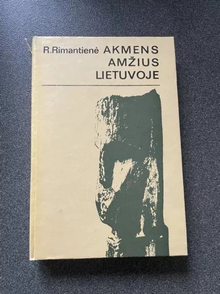 Akmens Amžius Lietuvoje R Rimantienė Knyga