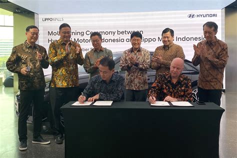 Hyundai Dan Lippo Malls Sepakati MoU Bangun Charging Station