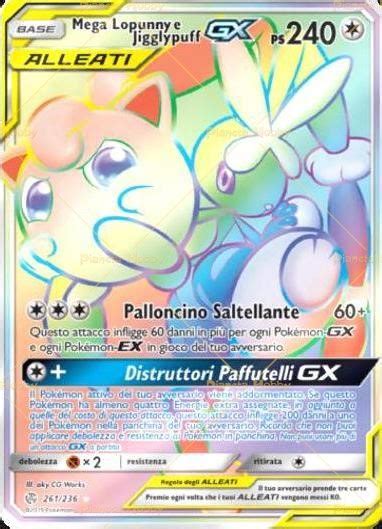 Acquistiamo Mega Lopunny E Jigglypuff Gx