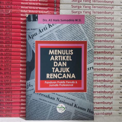 Jual Buku Obral Murah Menulis Artikel Dan Tajuk Rencana Kab