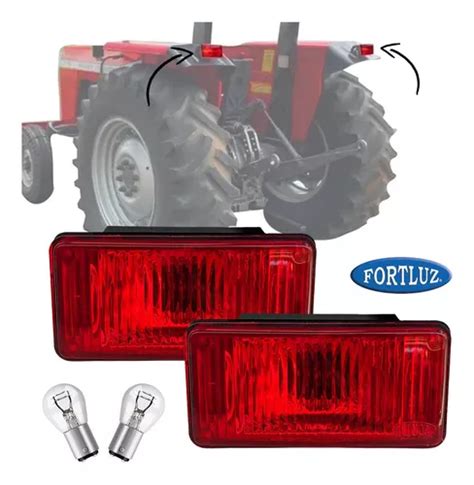 Lanterna Traseira Trator Massey Ferguson 235 265 275 290 Par Frete grátis