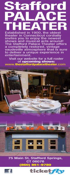 The Stafford Palace Theater - Connecticut Meeting And Special Event ...