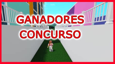 ⭐ Ganadores Concurso Bloxburg ⭐ Paulap Juegos Roblox Youtube