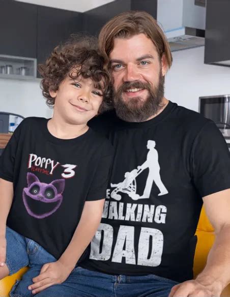 Camiseta dia del padre Walking Dad Nº1 en camisetas del día del Padre