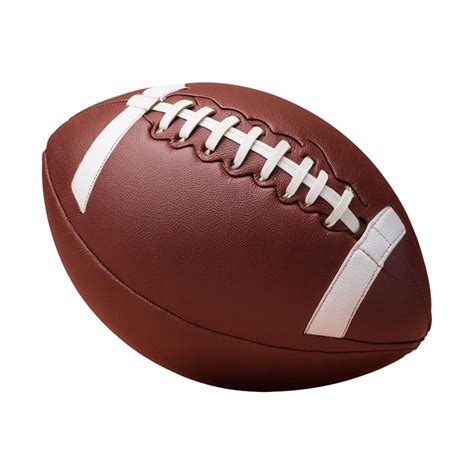 Ai Generated American Football Ball Isolated On Transparent Background